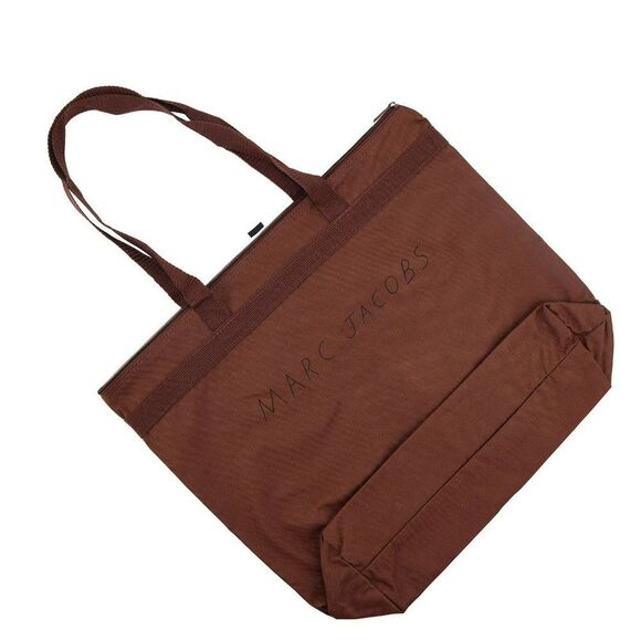 NWT Marc by Marc Jacobs Large Canvas Travel  Tote Brown - Picture 5 of 7